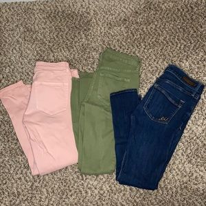 Bundle of 3 Jeans -size 2